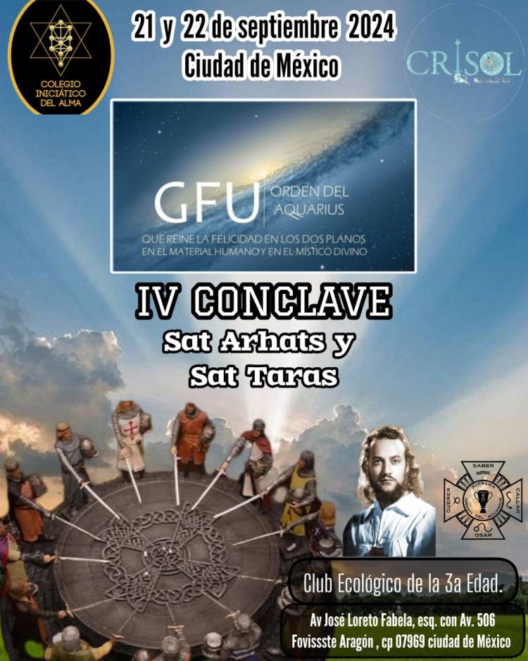 Flyer del Cónclave 2024